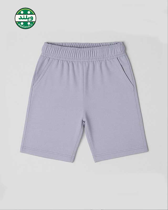 شلوارک دورس طوسی 3 تا 6 سال