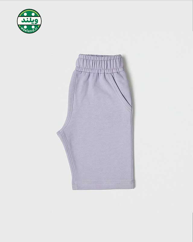 شلوارک دورس طوسی 3 تا 6 سال