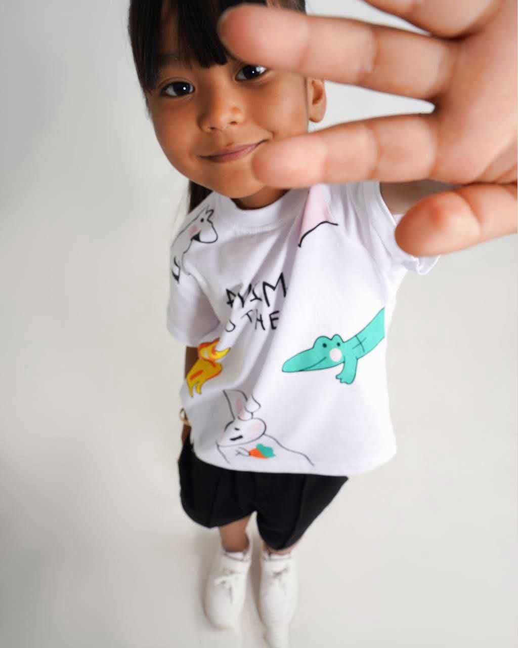 تیشرت چاپ دار 2 تا 5 سال