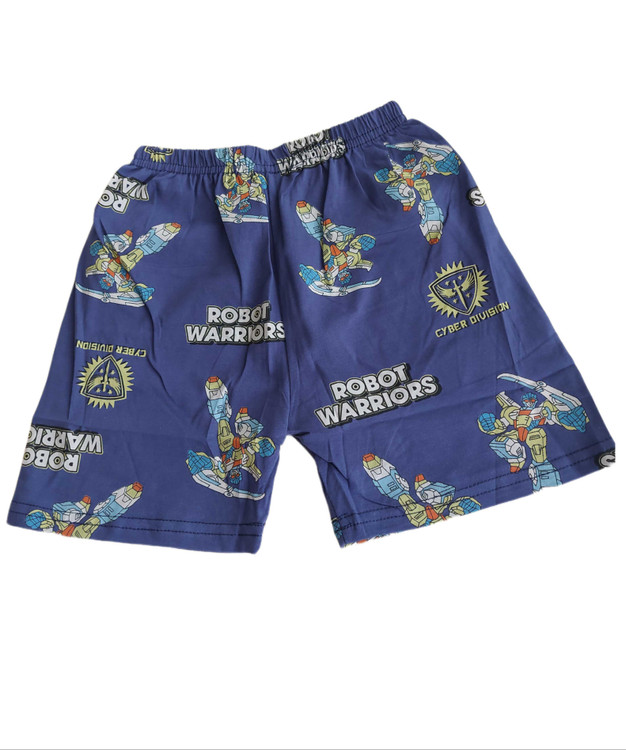 ست راحتی تیشرت و شلوارک مرد آهنین 3 تا 6 سال