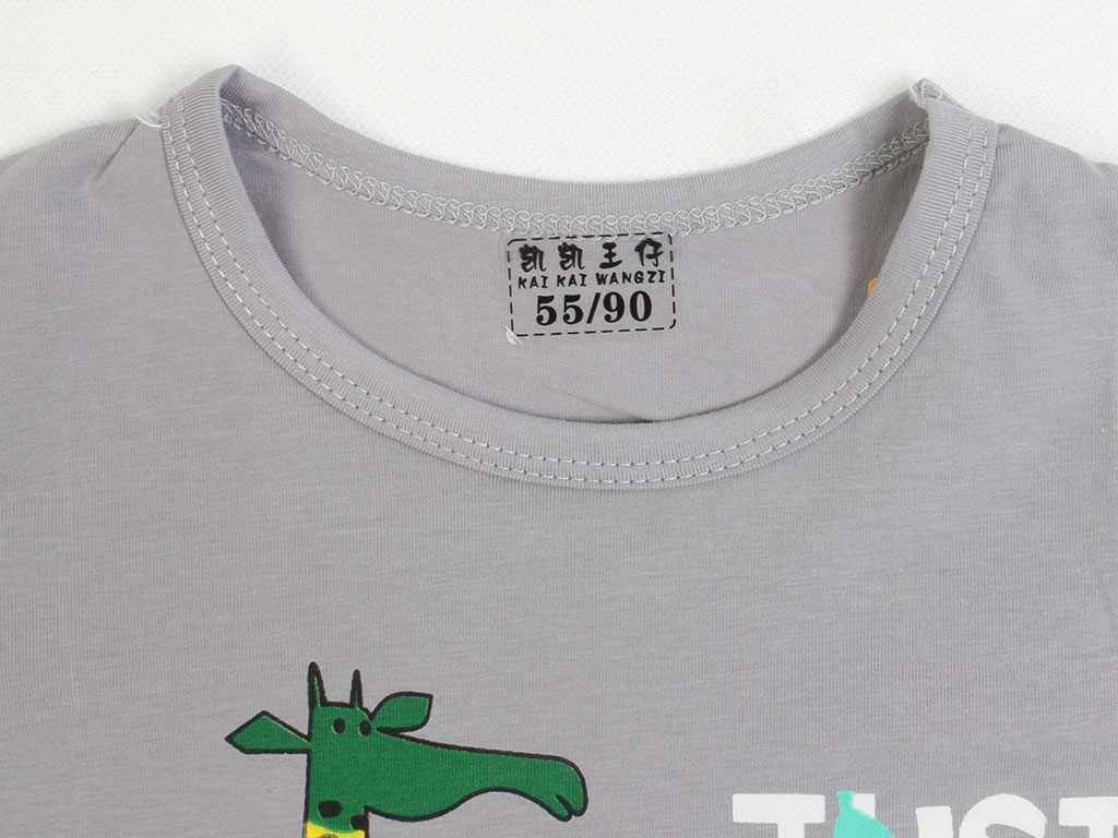 ست راحتی تیشرت و شلوارک طرح گردش حیوانات 1 تا 6 سال