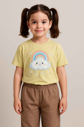 ست تیشرت و شلوار دخترانه 5 تا 10 سال