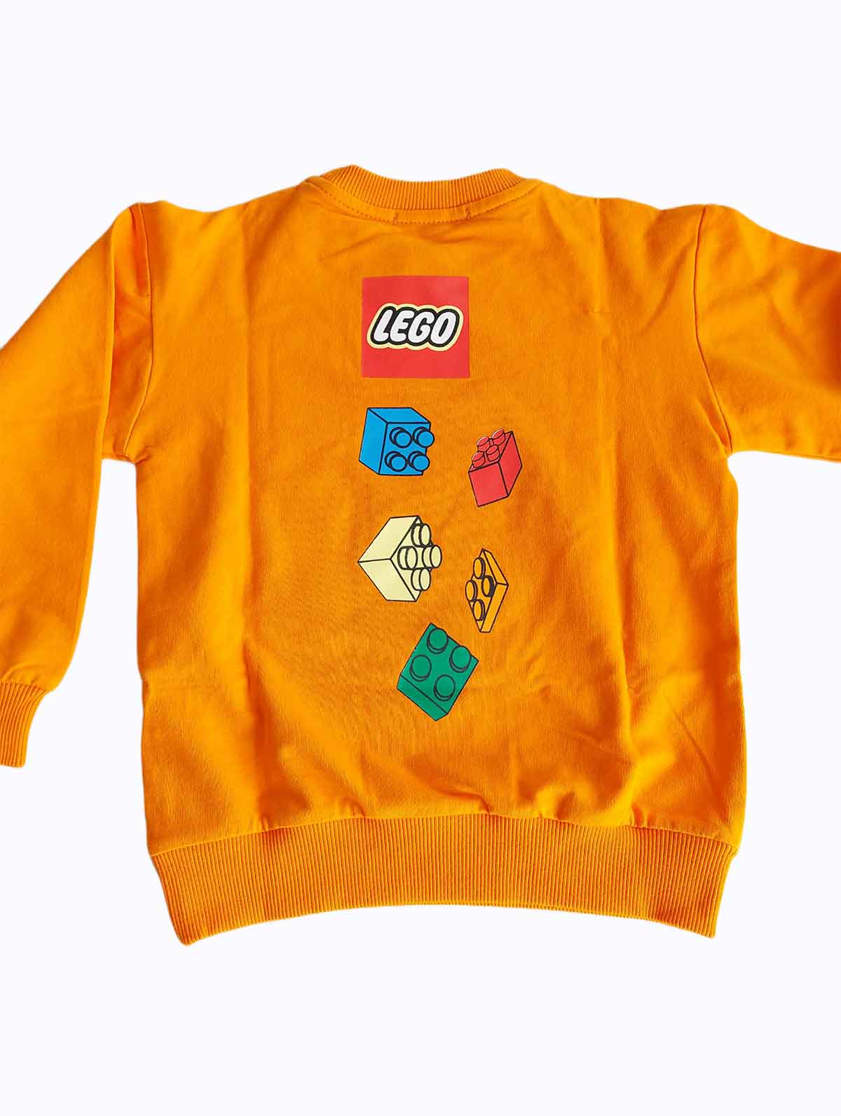 بلوز آستین بلند طرح لگو ماشین 5 تا 6 سال