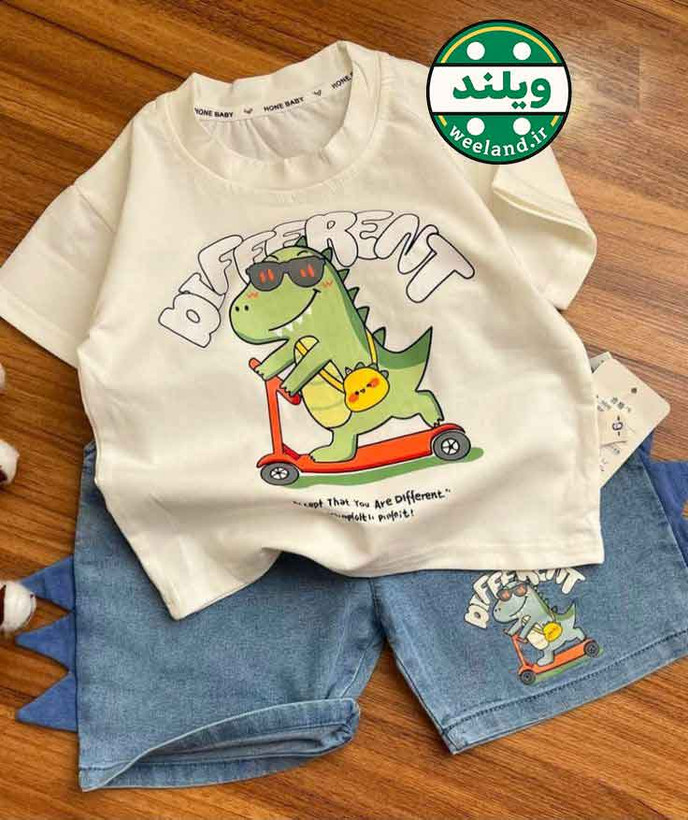 تیشرت و شلوارک اسکوتری 1 تا 5 سال