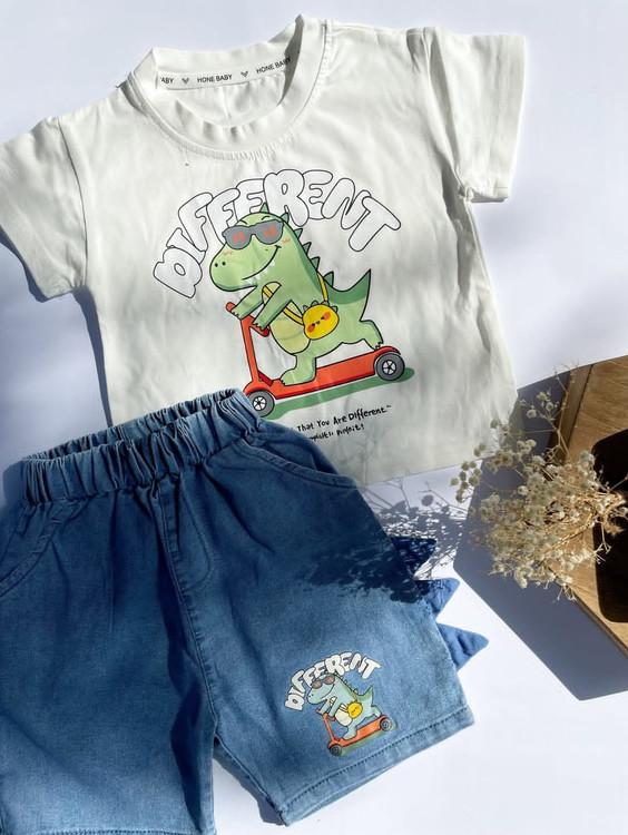 تیشرت و شلوارک اسکوتری 1 تا 5 سال