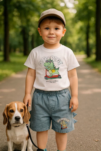 تیشرت و شلوارک اسکوتری 1 تا 5 سال