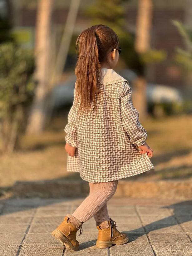 سارافون بچگانه نخی ضدحساسیت – شیک و راحت برای مهمانی، گردش و استفاده روزمره