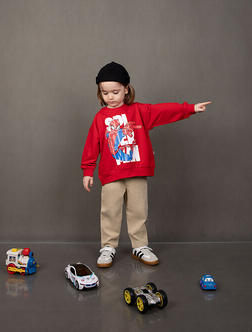 بلوز دورس بچگانه 3 تا 6 سال طرح اسپایدرمن برند مانکی