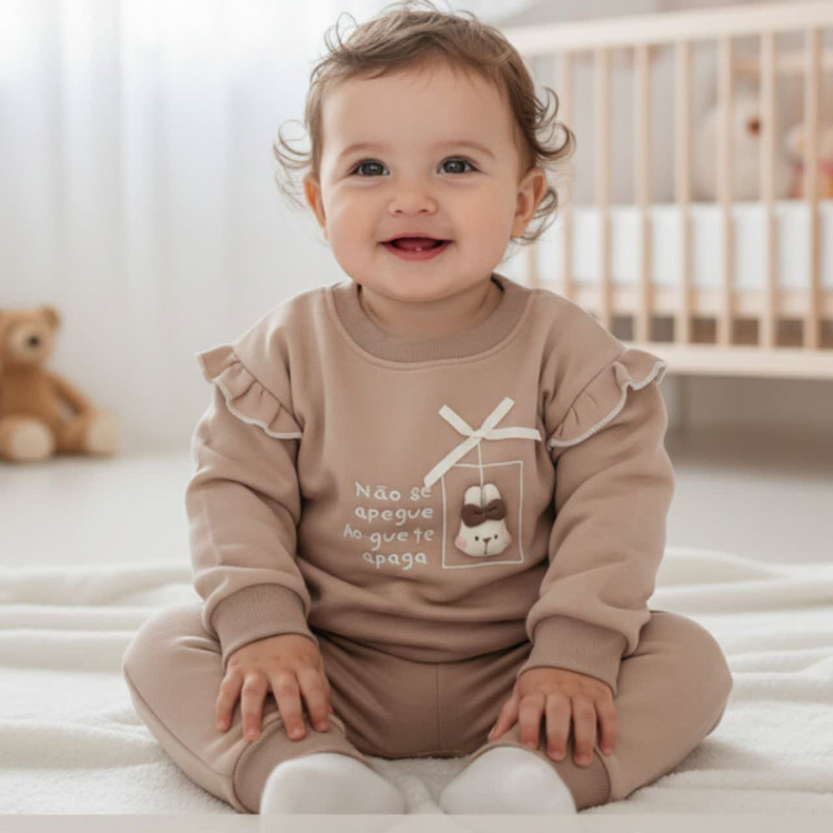 بلوز دورس بچگانه نخی ضدحساسیت – 1 تا 5 سال مناسب پاییز و زمستان