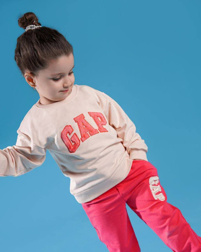 ست بلوز شلوار دورس 2 تا 8 سال طرح گپ