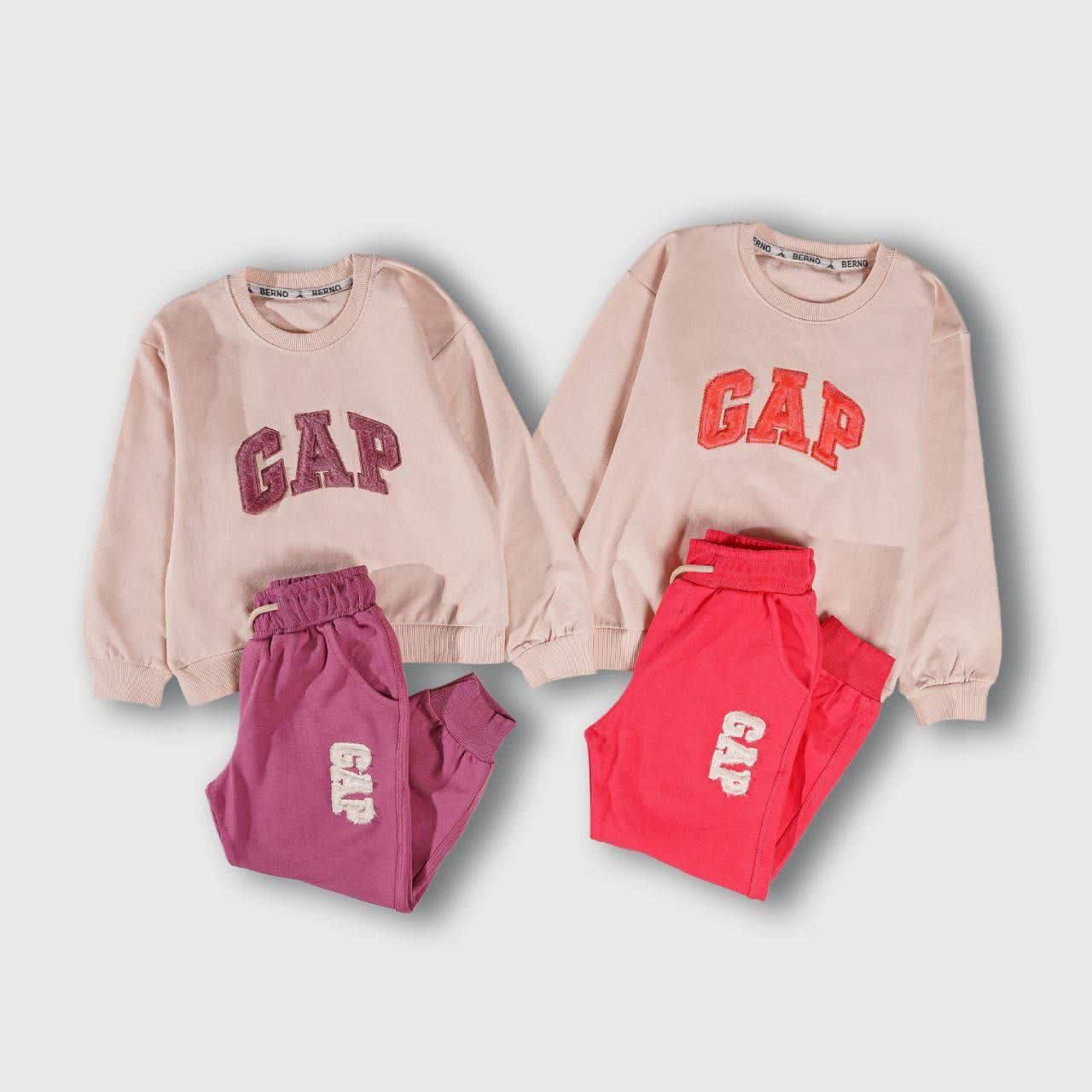 ست بلوز شلوار دورس 2 تا 8 سال طرح گپ