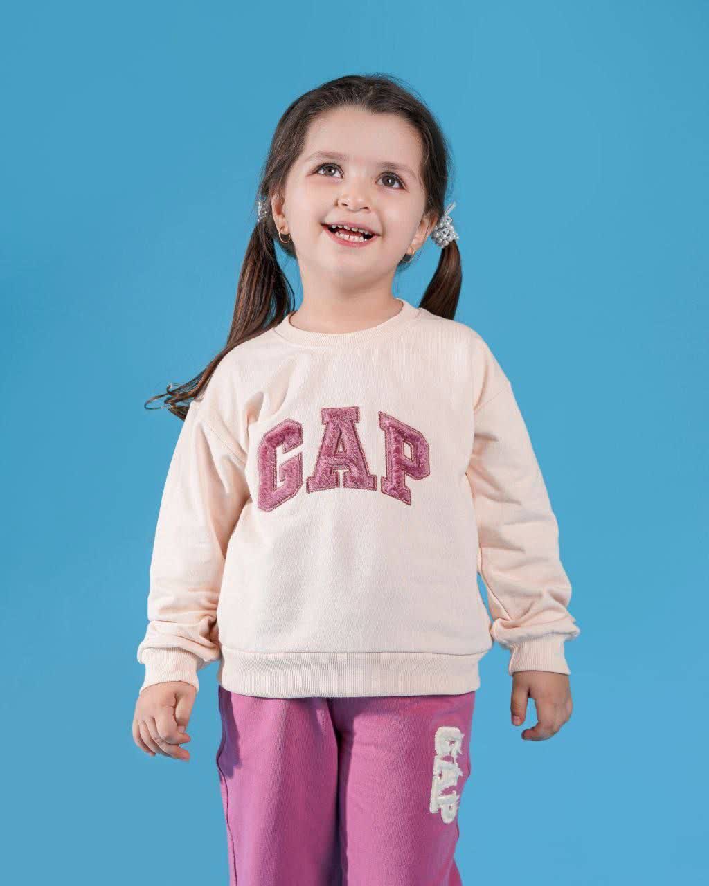 ست بلوز شلوار دورس 2 تا 8 سال طرح گپ