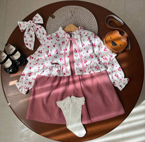 کت سارافون مخمل بچگانه 2 تا 8 سال