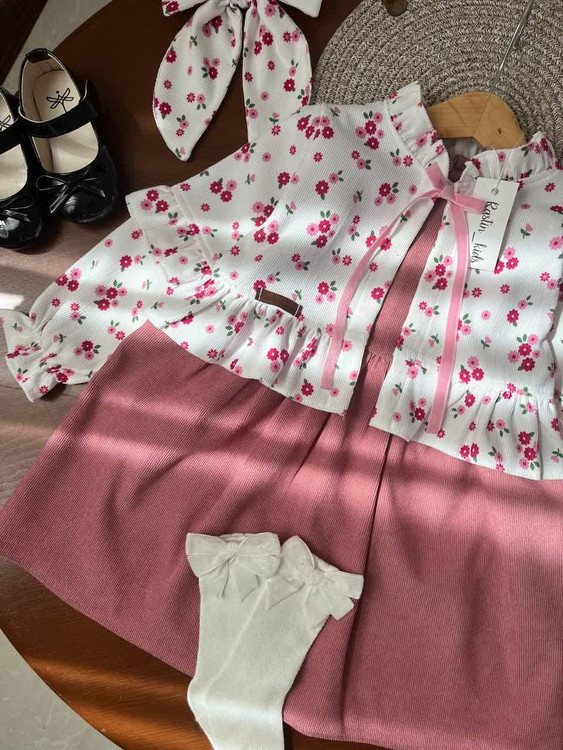 کت سارافون مخمل بچگانه 2 تا 8 سال