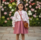 کت سارافون مخمل بچگانه 2 تا 8 سال