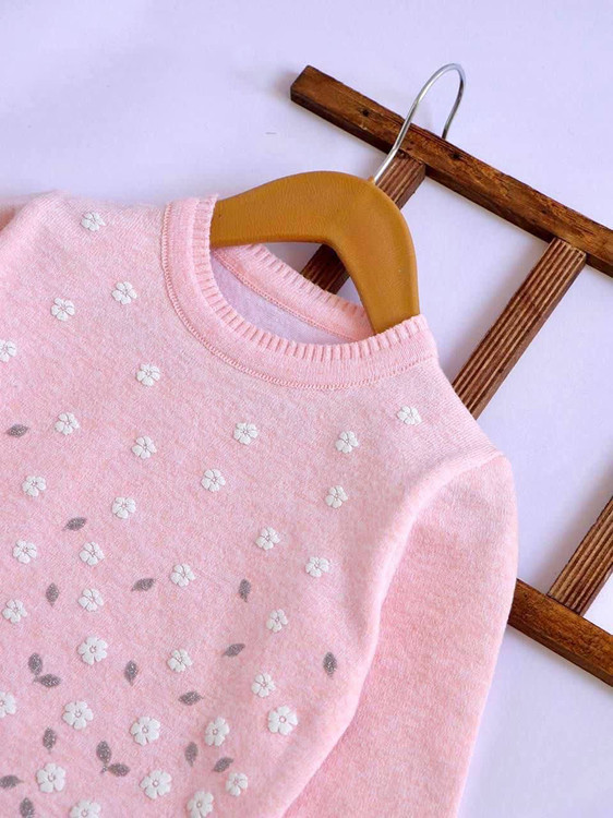 بلوز بافت دخترانه 7 تا 9 سال