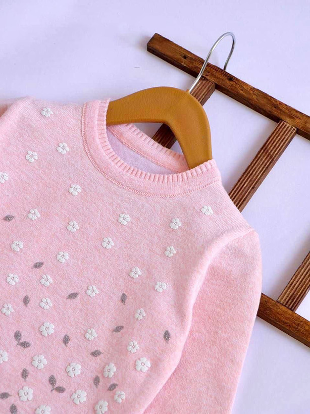 بلوز بافت دخترانه 7 تا 9 سال