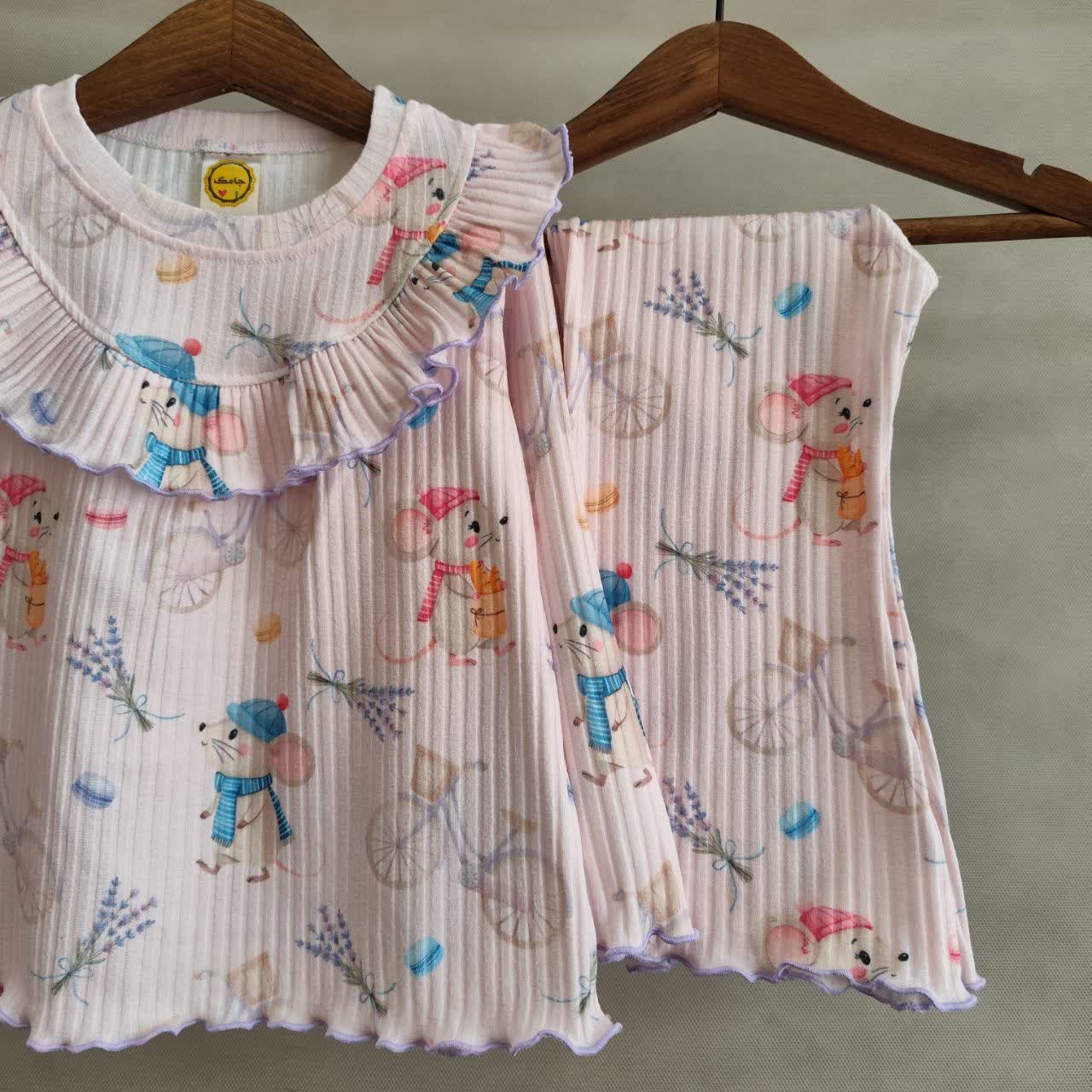 ست راحتی با شلوار بوت کات 1 تا 6 سال