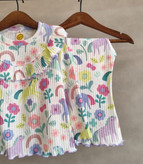 ست راحتی با شلوار بوت کات 1 تا 6 سال