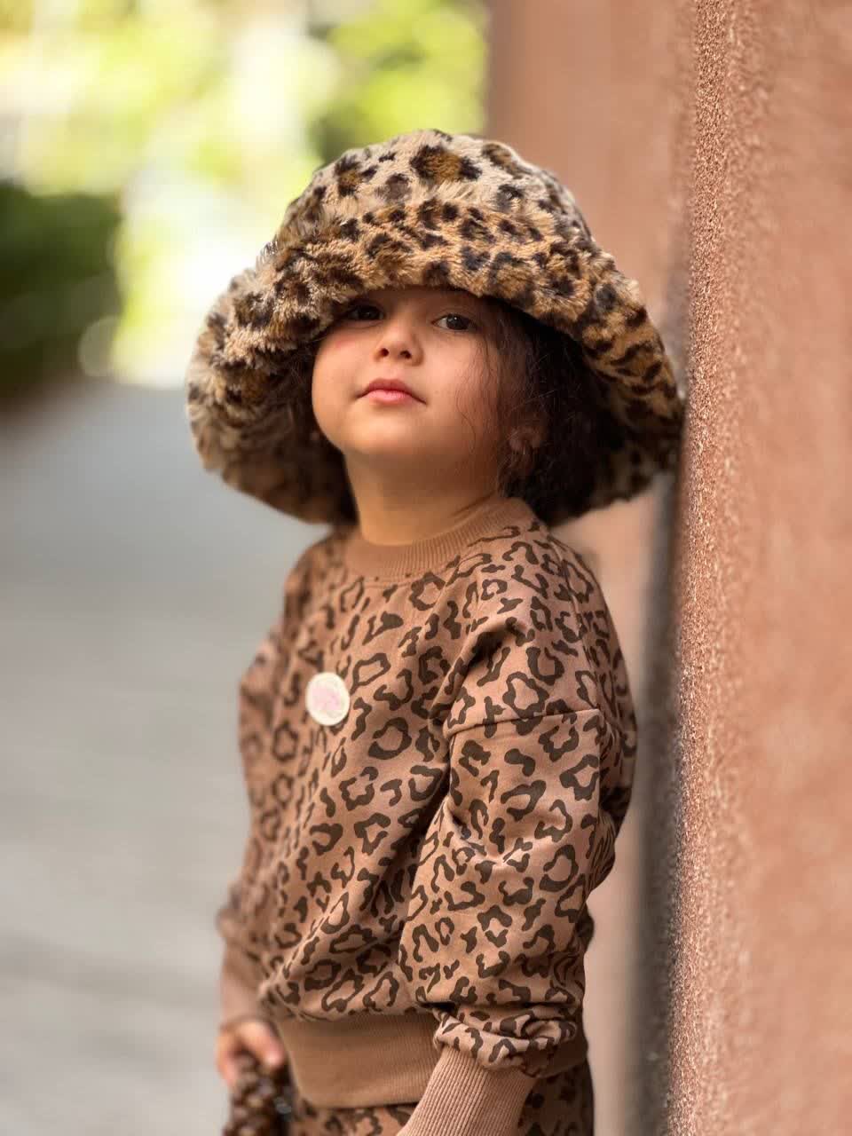 ست بلوز دورس و شلوار پلنگی 1 تا 5 سال