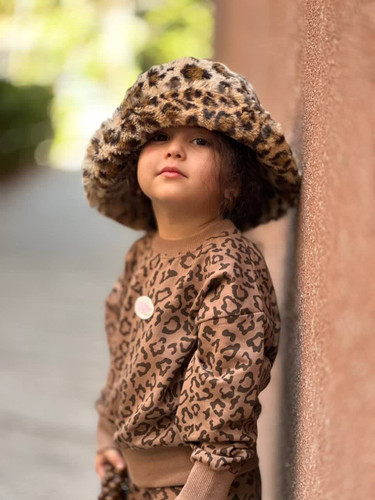 ست بلوز دورس و شلوار پلنگی 1 تا 5 سال