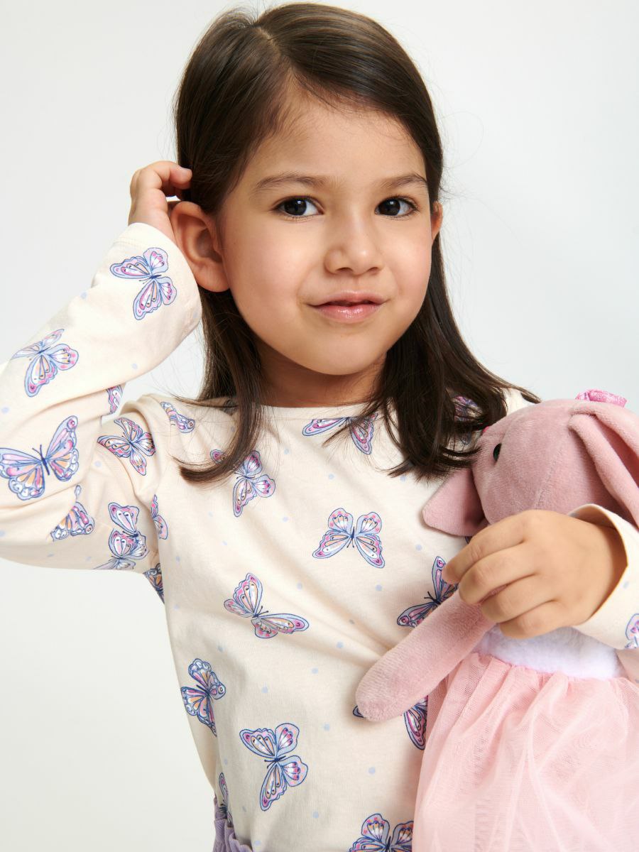 تیشرت آستین بلند 4 تا 6 سال