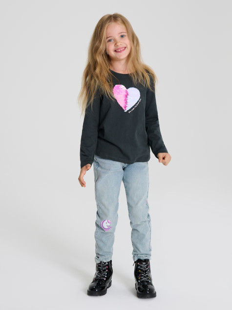 تیشرت دخترانه آستین بلند 6 تا 10 سال