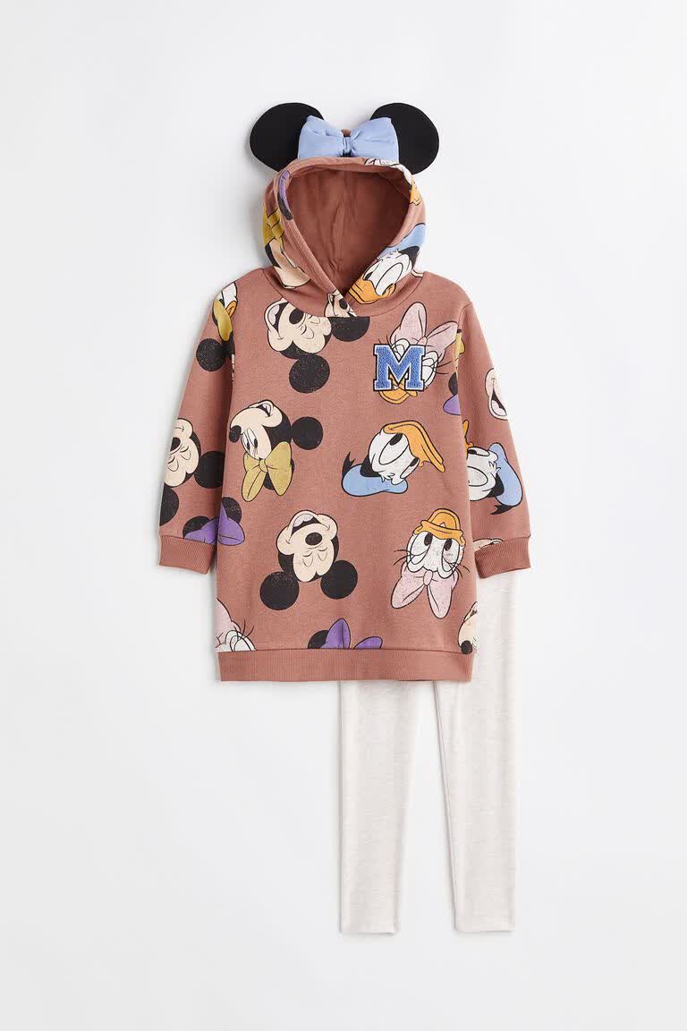 ست هودی بلند با شلوار 6 تا 12 سال