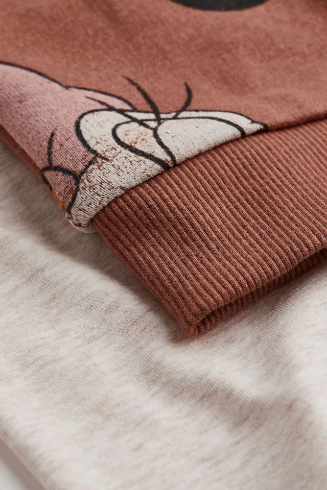 ست هودی بلند با شلوار 6 تا 12 سال