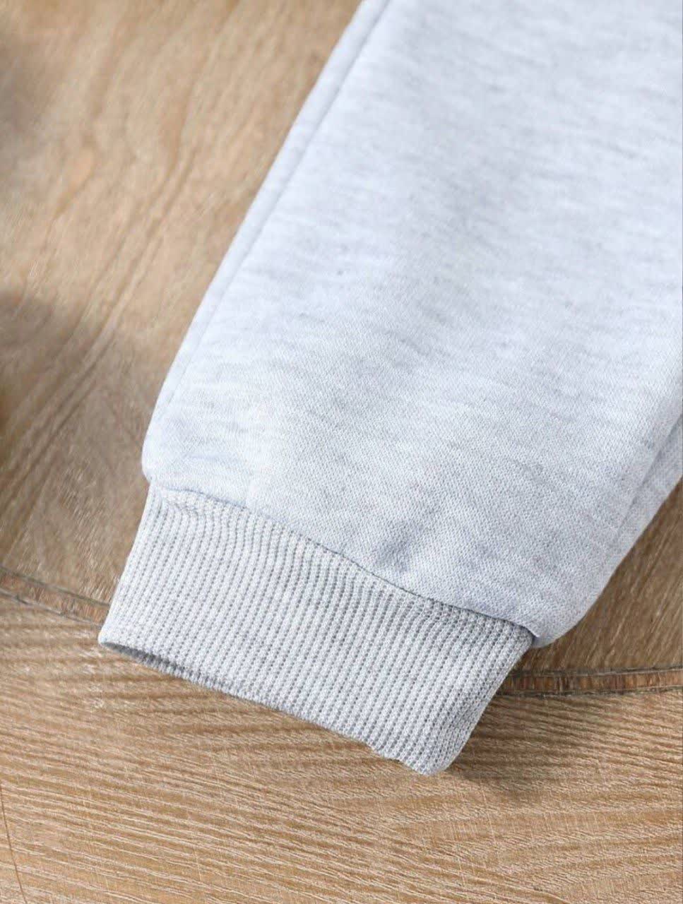 ژاکت جین با شلوار داخل کرکی پسرانه 2 تا 3 سال