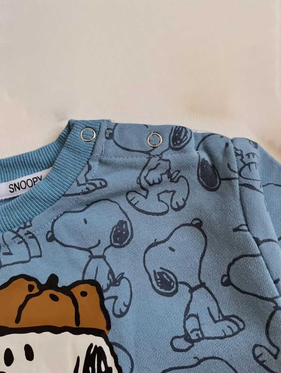 بلوز دورس بچگانه تا 1 سال طرح اسنوپی