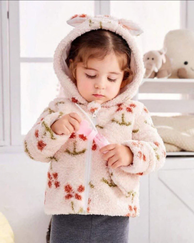 سویشرت تدی 1 تا 3 سال طرح گیلاس