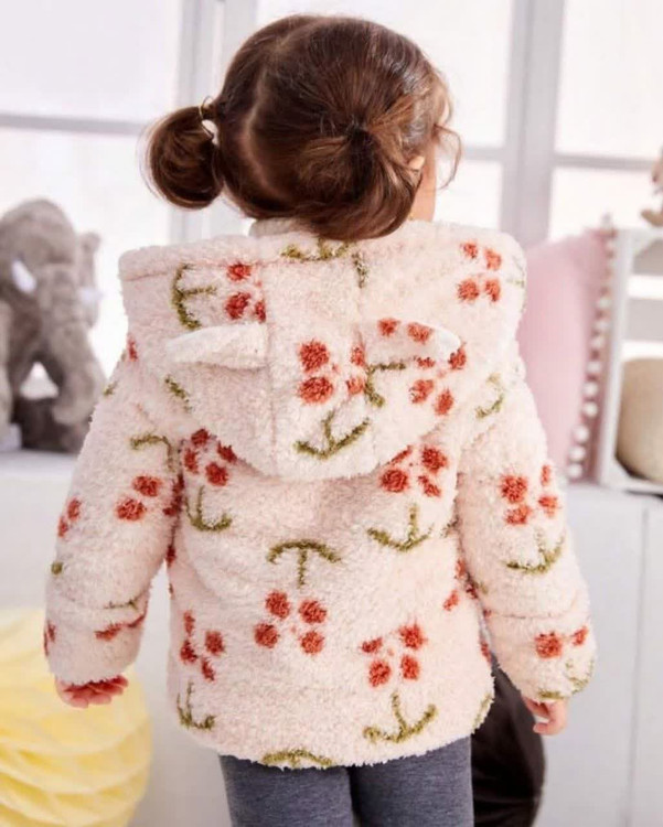 سویشرت تدی 1 تا 3 سال طرح گیلاس