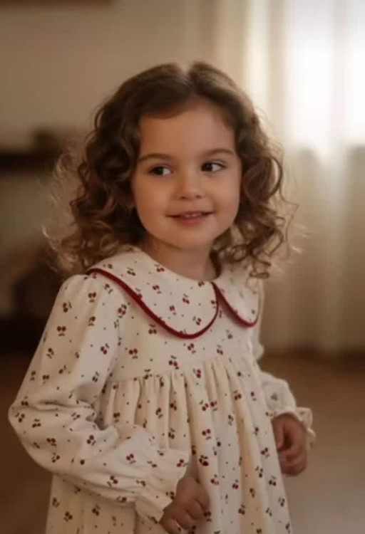 شومیز مخمل کبریتی دخترانه 3 تا 9 سال