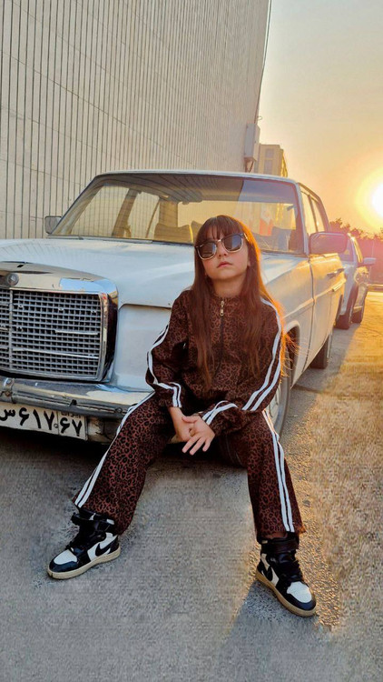 ست سویشرت و شلوار پلنگی دخترانه 3 تا 12 سال