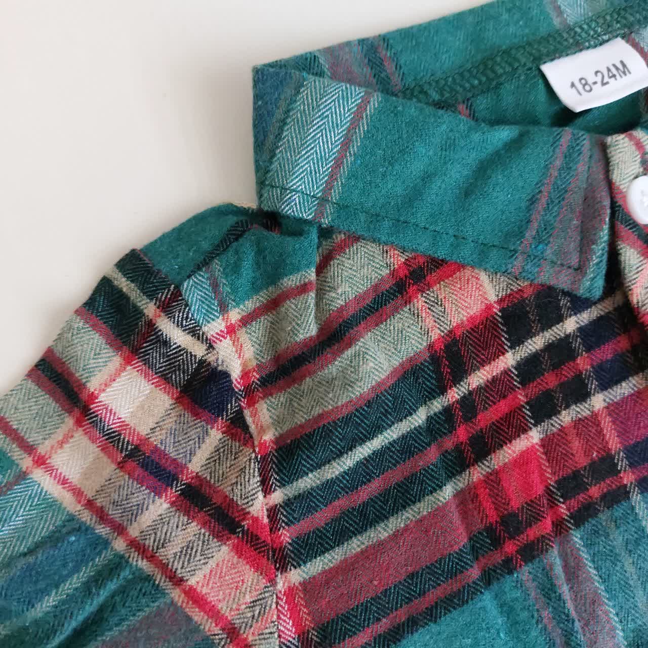 بادی زیر دکمه پشمی پسرانه 6 ماه تا 2 سال