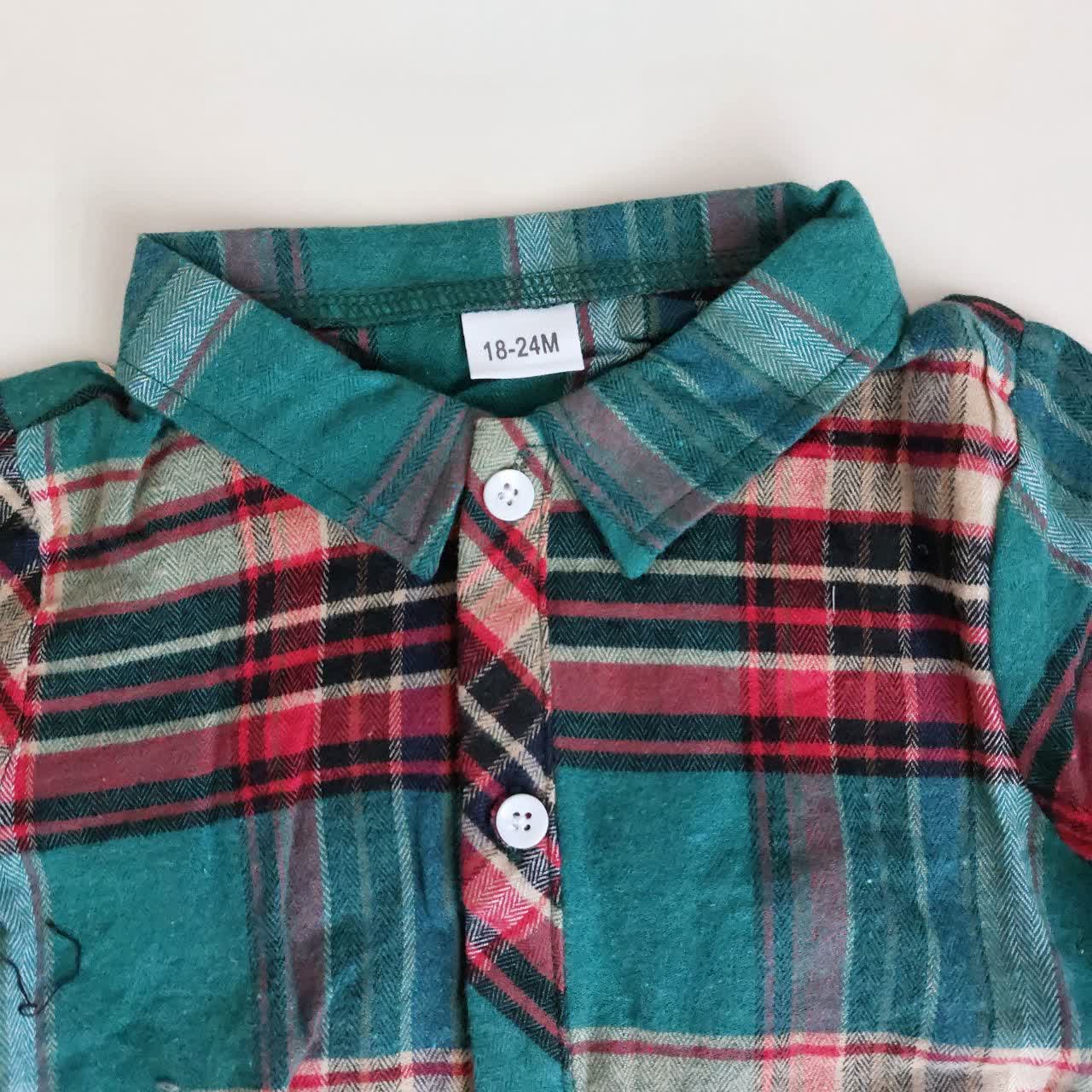 بادی زیر دکمه پشمی پسرانه 6 ماه تا 2 سال