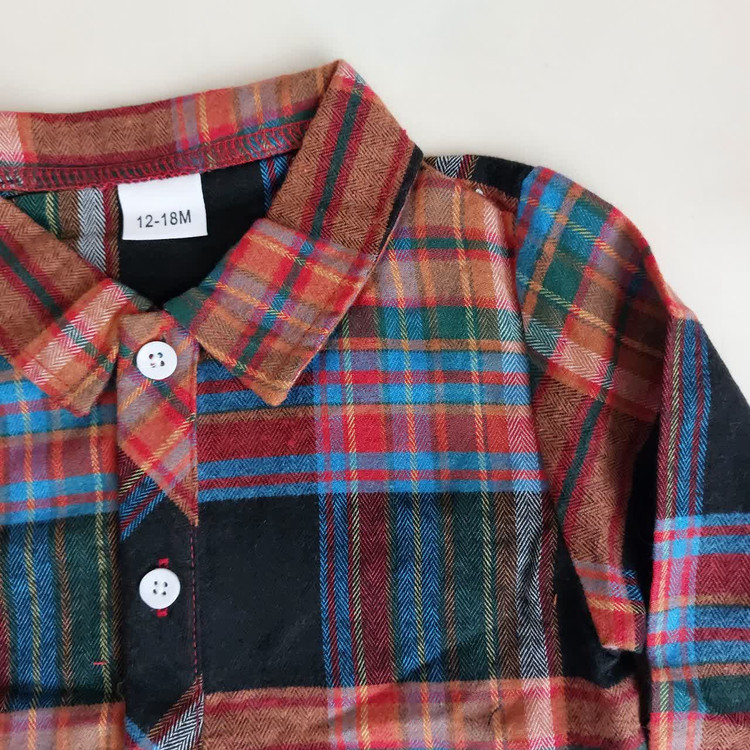 بادی زیر دکمه پشمی پسرانه 6 ماه تا 2 سال