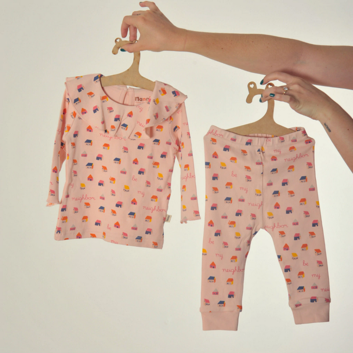 ست بلوز و شلوار دخترانه 6 ماه تا 3 سال