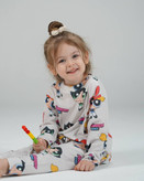 بلوز و شلوار راحتی دخترانه 1 تا 8 سال