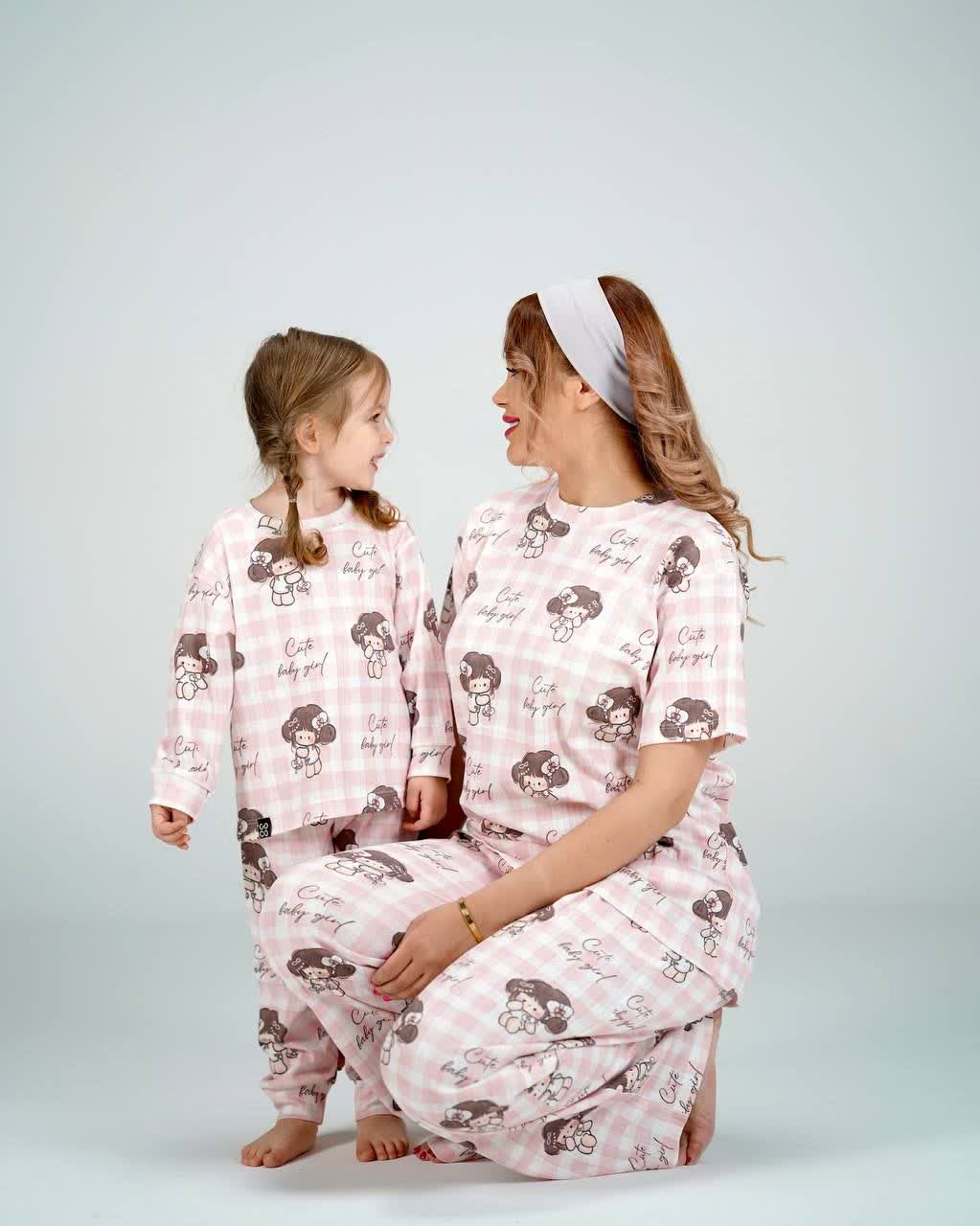 بلوز و شلوار راحتی دخترانه 1 تا 8 سال