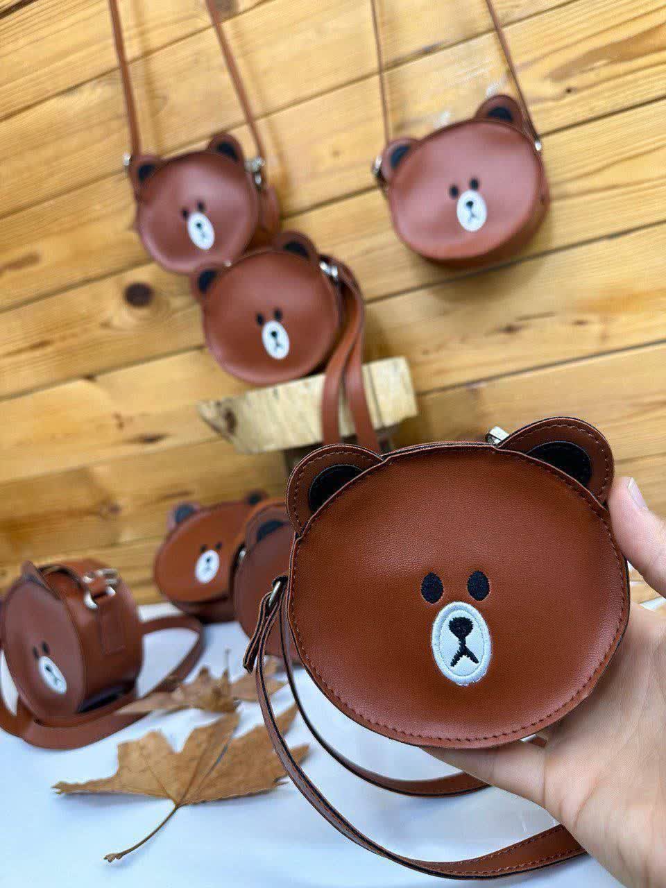 کیف رودوشی چرمی بچگانه فانتزی