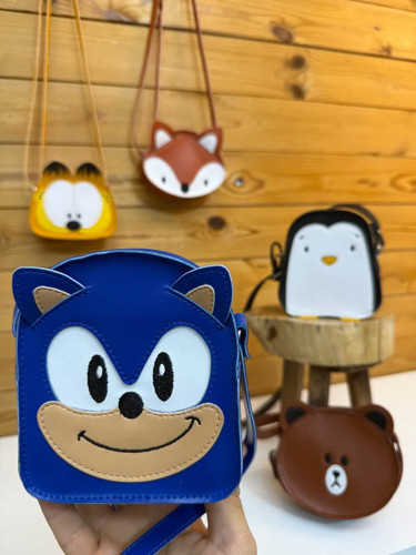 کیف رودوشی چرمی بچگانه فانتزی