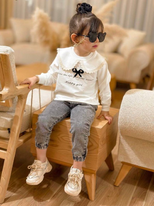 بلوز دورس دخترانه 3 تا 12 سال