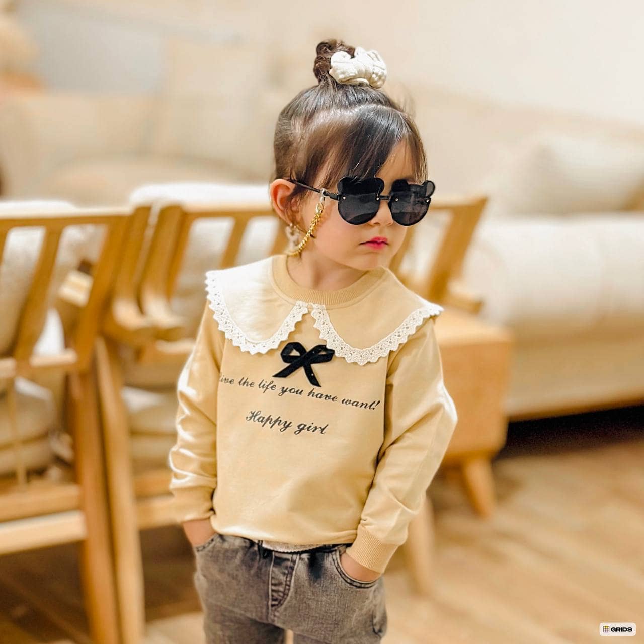 بلوز دورس دخترانه 3 تا 12 سال