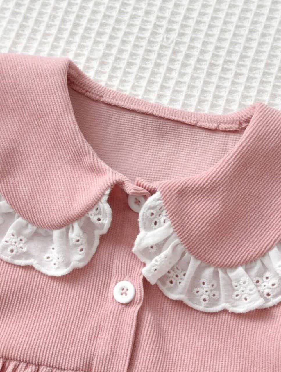 ست بادی با کلاه دخترانه 9 تا 18 ماه