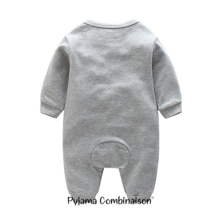 سرهمی نوزادی پسرانه آستین بلند تا 36 ماه