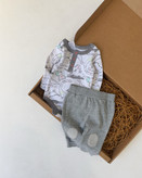 ست بادی و شلوار نوزادی تا 12 ماه