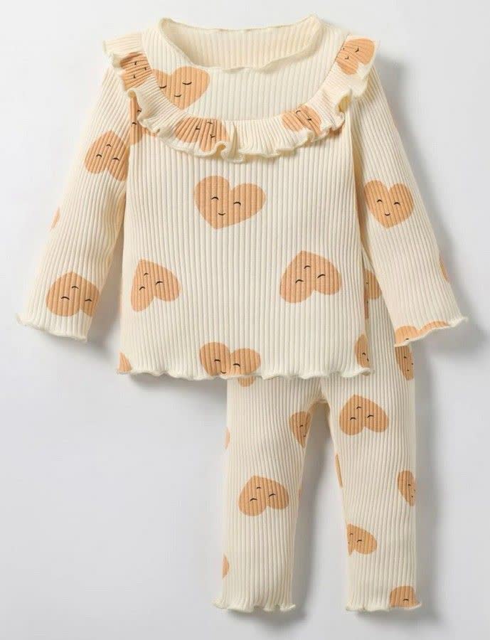 بلوز و شلوار دخترانه کبریتی 9 تا 18 ماه