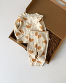 بلوز و شلوار دخترانه کبریتی 9 تا 18 ماه